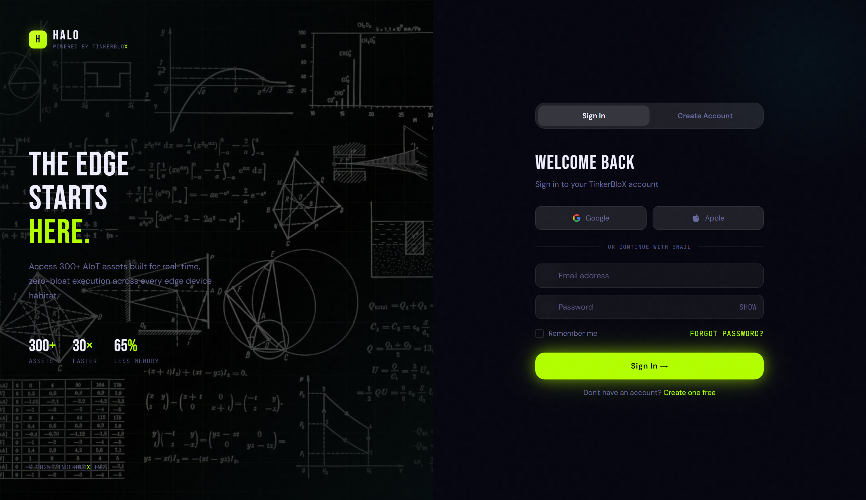 HALO Login